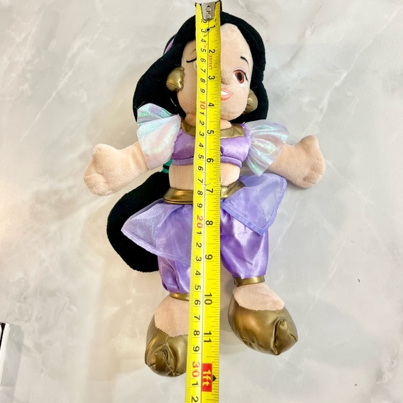 Disney Parks Aladdin Princess Jasmine Purple Outfit Doll 11" Disneyland World - Picture 6 of 6